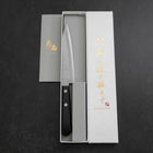 Petty Blue Steel #2 Polished Western Black Handle 150mm-[Musashi]-[Japanese-Kitchen-Knives]