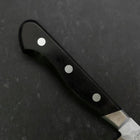 Petty Blue Steel #2 Tsuchime Stainless Clad Western Handle 135mm-[Musashi]-[Japanese-Kitchen-Knives]