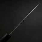 Petty Chromax Polished Buffalo Ebony Handle 150mm (5.9”)-[Musashi]-[Japanese-Kitchen-Knives]