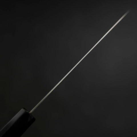 Petty Chromax Polished Buffalo Ebony Handle 150mm-[Musashi]-[Japanese-Kitchen-Knives]
