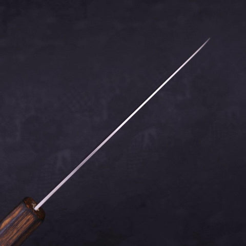 Petty Chromax Polished Sumi Urushi Handle 150mm-[Musashi]-[Japanese-Kitchen-Knives]