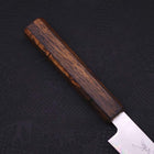 Petty Chromax Polished Sumi Urushi Handle 150mm-[Musashi]-[Japanese-Kitchen-Knives]