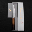 Petty Chromax Polished Yaki Urushi Handle 150mm-[Musashi]-[Japanese-Kitchen-Knives]