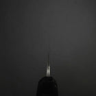 Petty Cobalt Stainless HRC62 Kurouchi Damascus Buffalo Ebony Handle 150mm (5.9”)-[Musashi]-[Japanese-Kitchen-Knives]