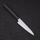 Petty HAP-40 Polished Buffalo Ebony Handle 120mm (4.7”)-[Musashi]-[Japanese-Kitchen-Knives]