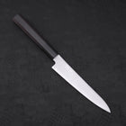 Petty HAP-40 Polished Buffalo Ebony Handle 150mm-[Musashi]-[Japanese-Kitchen-Knives]