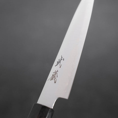 Petty HAP-40 Polished Ebony Handle 120mm-[Musashi]-[Japanese-Kitchen-Knives]