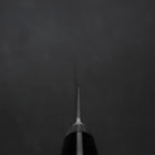 Petty Molybdenum Polished Western Black Handle 120mm-[Musashi]-[Japanese-Kitchen-Knives]
