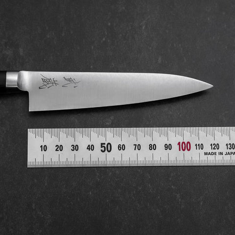 Petty Molybdenum Polished Western Black Handle 120mm-[Musashi]-[Japanese-Kitchen-Knives]
