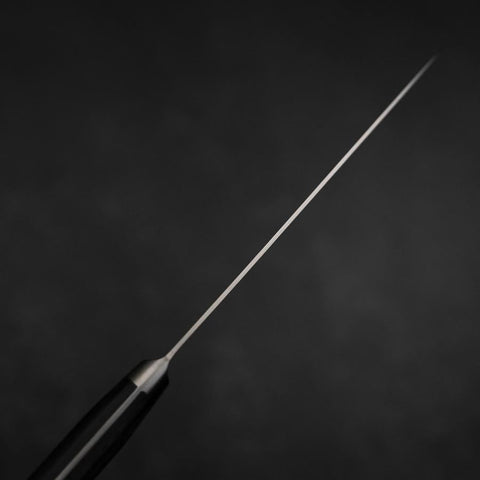 Petty Molybdenum Polished Western Purple Handle 150mm (5.9”)-[Musashi]-[Japanese-Kitchen-Knives]