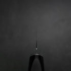Petty SG-2 Black Damascus Western Ebony Handle 155mm-[Musashi]-[Japanese-Kitchen-Knives]