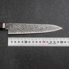 Petty SG-2 Black Damascus Western Ebony Handle 155mm-[Musashi]-[Japanese-Kitchen-Knives]
