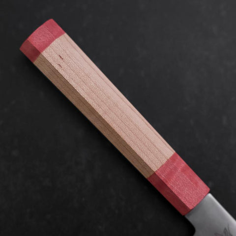 Petty SG-2 Polished Maple Red Handle 150mm-[Musashi]-[Japanese-Kitchen-Knives]