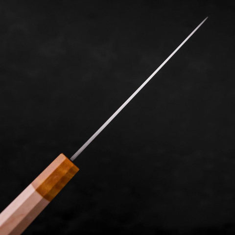 Petty SG-2 Polished Maple Yellow Handle 150mm-[Musashi]-[Japanese-Kitchen-Knives]