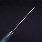 Petty SG-2 Tsuchime Turquoise Green Handle 150mm-[Musashi]-[Japanese-Kitchen-Knives]