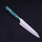 Petty SG-2 Tsuchime Turquoise Green Handle 150mm-[Musashi]-[Japanese-Kitchen-Knives]
