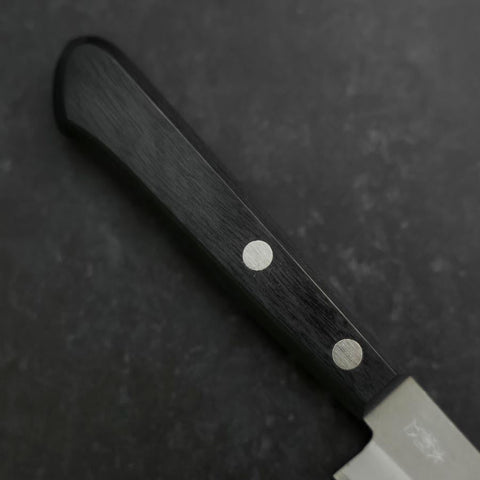 Petty SK Steel Polished Western Black Handle 150mm-[Musashi]-[Japanese-Kitchen-Knives]