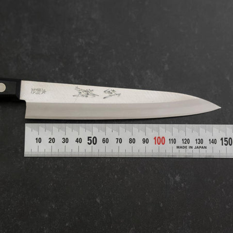 Petty SK Steel Polished Western Black Handle 150mm-[Musashi]-[Japanese-Kitchen-Knives]