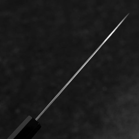 Petty SLD Mirror Buffalo Walnut Handle 130mm (5.1”)-[Musashi]-[Japanese-Kitchen-Knives]