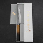 Petty SLD Nashiji Washi Yaki Urushi Handle 135mm-[Musashi]-[Japanese-Kitchen-Knives]