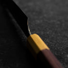 Petty SPG-Strix Damascus Shitan Handle 135mm (5.3”)-[Musashi]-[Japanese-Kitchen-Knives]