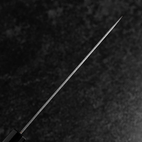 Petty Silver Steel #3 Nashiji Buffalo Walnut Handle 150mm (5.9”)-[Musashi]-[Japanese-Kitchen-Knives]
