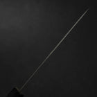 Petty Silver Steel #3 Nashiji Double Buffalo Capped Magnolia Handle 135mm-[Musashi]-[Japanese-Kitchen-Knives]