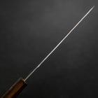 Petty Silver Steel #3 Nashiji Sumi Urushi Handle 150mm-[Musashi]-[Japanese-Kitchen-Knives]