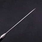 Petty Silver Steel #3 Nashiji Western Black Handle 135mm-[Musashi]-[Japanese-Kitchen-Knives]