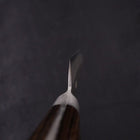 Petty Silver Steel #3 Nashiji Western Handle 135mm-[Musashi]-[Japanese-Kitchen-Knives]
