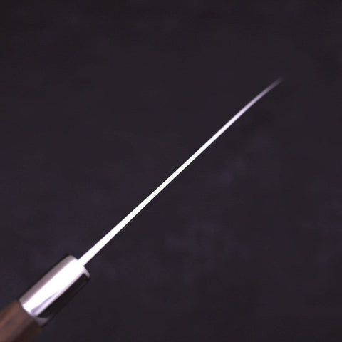Petty Silver Steel #3 Walnut Hamachidori Handle 135mm-[Musashi]-[Japanese-Kitchen-Knives]