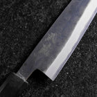 Petty Stainless Clad Blue Steel #2 Kurouchi Green Urushi Handle 150mm-[Musashi]-[Japanese-Kitchen-Knives]