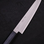 Petty Stainless Clad Blue Super Polished Dark Blue Handle 145mm-[Musashi]-[Japanese-Kitchen-Knives]