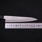 Petty Stainless Clad Blue Super Polished Dark Blue Handle 145mm-[Musashi]-[Japanese-Kitchen-Knives]