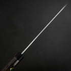 Petty Stainless Clad Blue Super Polished Western Black Red Handle 150mm (5.9”)-[Musashi]-[Japanese-Kitchen-Knives]