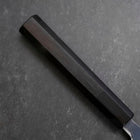 Petty V-Toku 2 Kurouchi Damascus Buffalo Ebony Handle 145mm-[Musashi]-[Japanese-Kitchen-Knives]