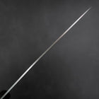 Petty VG-1 Polished Western Black Handle 145mm (Tsuba-nashi)-[Musashi]-[Japanese-Kitchen-Knives]
