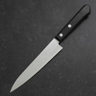 Petty VG-1 Polished Western Black Handle 150mm-[Musashi]-[Japanese-Kitchen-Knives]