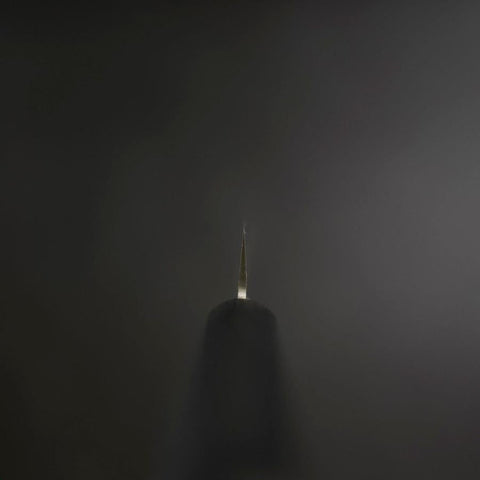 Petty VG-1 Polished Western Black Handle 150mm-[Musashi]-[Japanese-Kitchen-Knives]