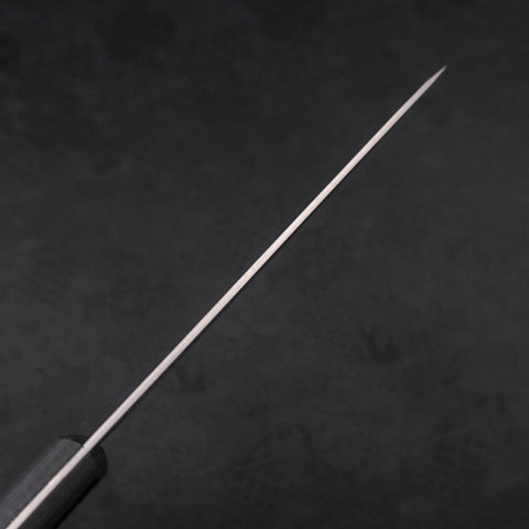 Petty VG-1 Polished Western Black Handle 150mm-[Musashi]-[Japanese-Kitchen-Knives]
