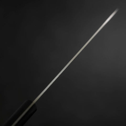 Petty VG-1 Polished Western Black Handle 150mm-[Musashi]-[Japanese-Kitchen-Knives]