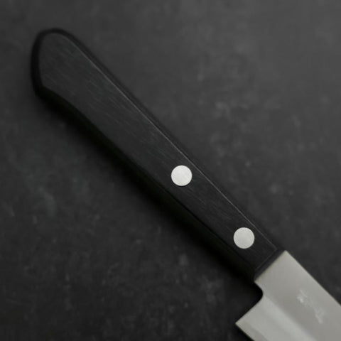 Petty VG-1 Polished Western Black Handle 150mm-[Musashi]-[Japanese-Kitchen-Knives]