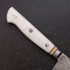 Petty VG-10 Damascus Artificial Stone Rainbow Handle 150mm-[Musashi]-[Japanese-Kitchen-Knives]