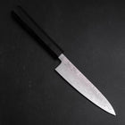 Petty VG-10 Damascus Ashwood Handle 130mm (5.1”)-[Musashi]-[Japanese-Kitchen-Knives]