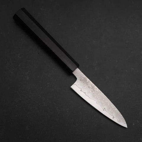Petty VG-10 Damascus Ashwood Handle 95mm-[Musashi]-[Japanese-Kitchen-Knives]