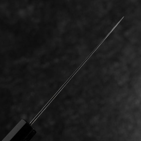 Petty VG-10 Damascus Buffalo Ebony Handle 105mm (4.1”)-[Musashi]-[Japanese-Kitchen-Knives]