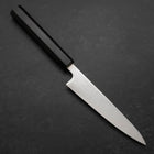 Petty VG-10 Damascus Buffalo Ebony Handle 140mm (5.5”)-[Musashi]-[Japanese-Kitchen-Knives]