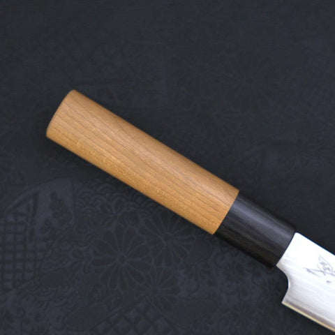 Petty VG-10 Damascus Cherry Handle 130mm-[Musashi]-[Japanese-Kitchen-Knives]