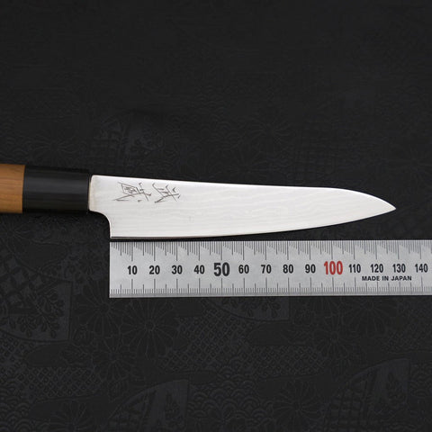 Petty VG-10 Damascus Cherry Handle 130mm-[Musashi]-[Japanese-Kitchen-Knives]