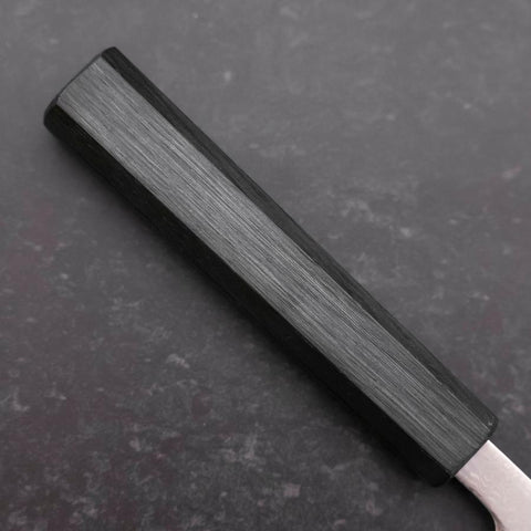 Petty VG-10 Damascus Dark Blue Urushi Handle 140mm-[Musashi]-[Japanese-Kitchen-Knives]
